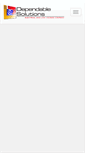 Mobile Screenshot of dependablesolutionscorp.com